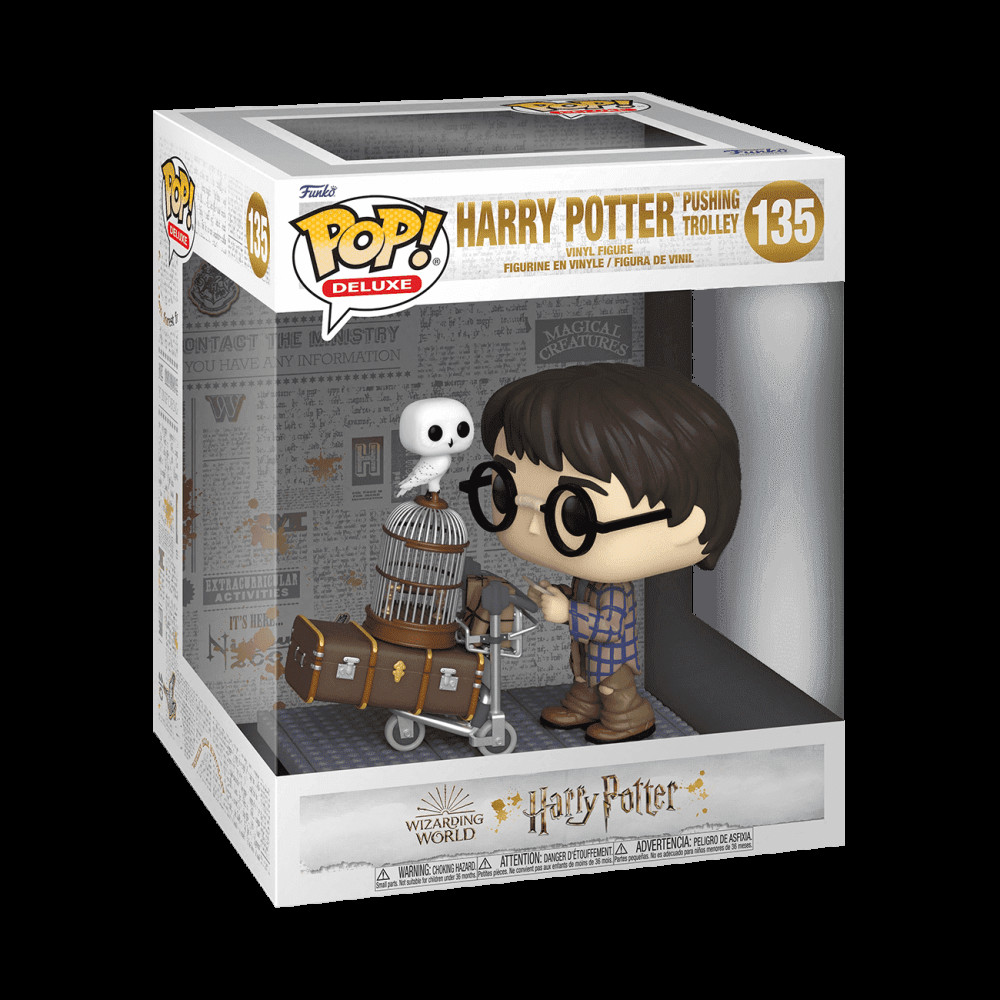 Funko POP! Deluxe Harry Potter – Harry Pushing Trolley