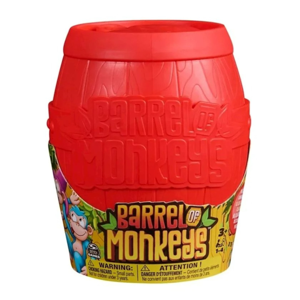 İnkişaf etdirən oyun Spinmaster Barrel Of Monkeys, 3+ yaş