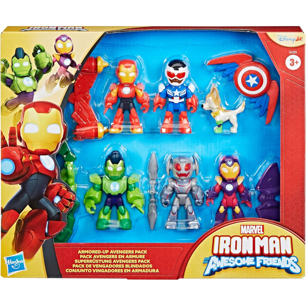 Iron Man and his Awesome Friends Armoured-Up Avengers Pack