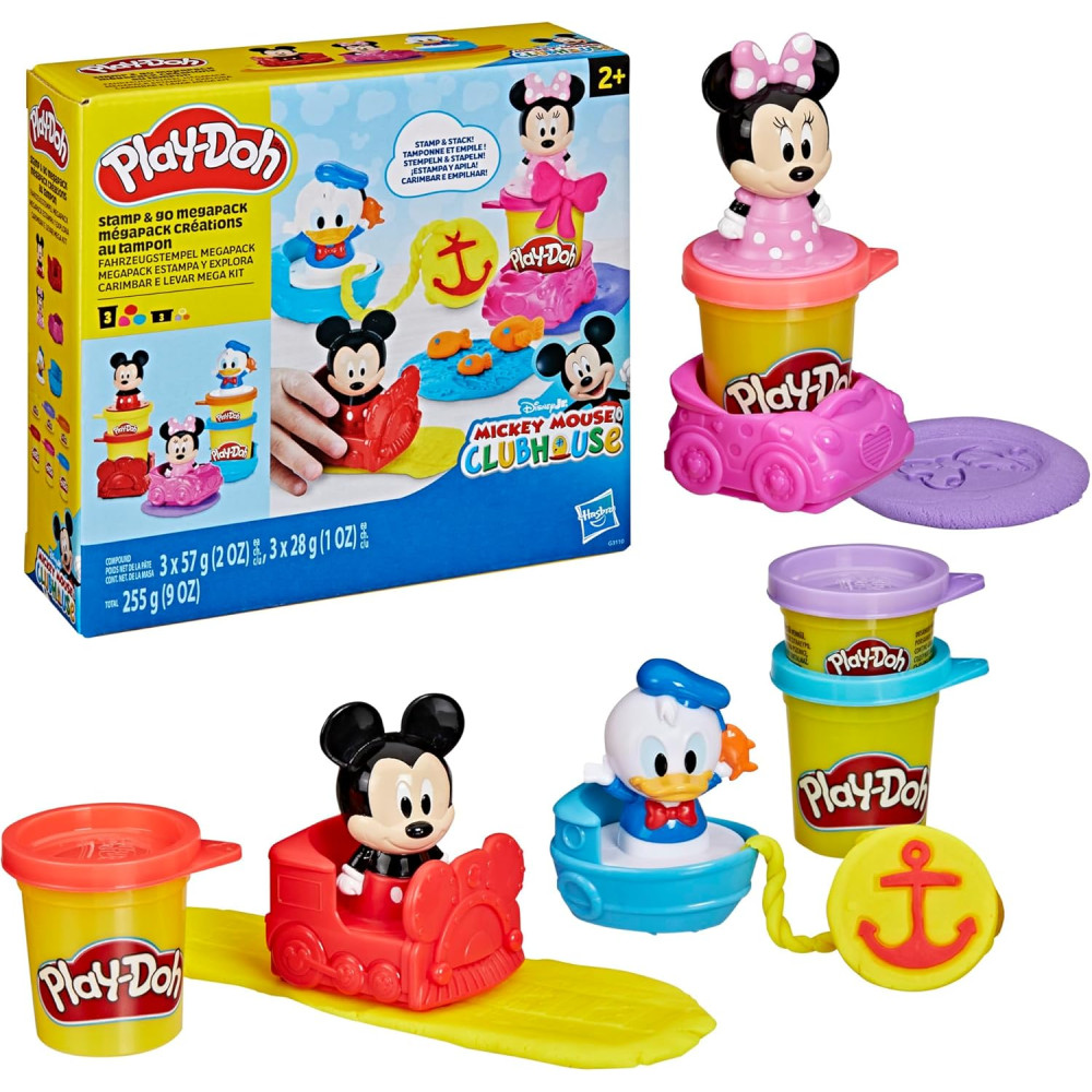 Play-Doh Disney Junior Mickey Mouse Clubhouse, Stamp & Go Megapack