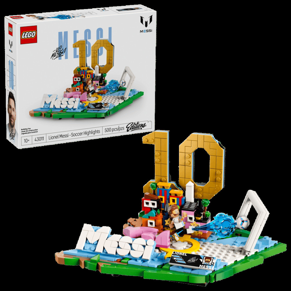 LEGO Editions 43011 Football Highlights: Lionel Messi Set