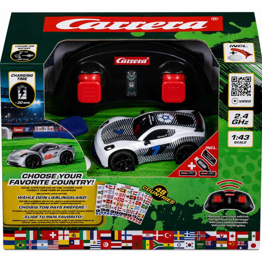 Carrera RC 370430046 1:43 2,4GHz Mini RC white World Championship