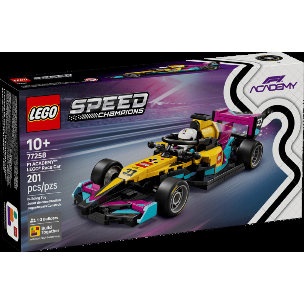 LEGO Speed Champions 77258 F1 ACADEMY LEGO Race Car Set