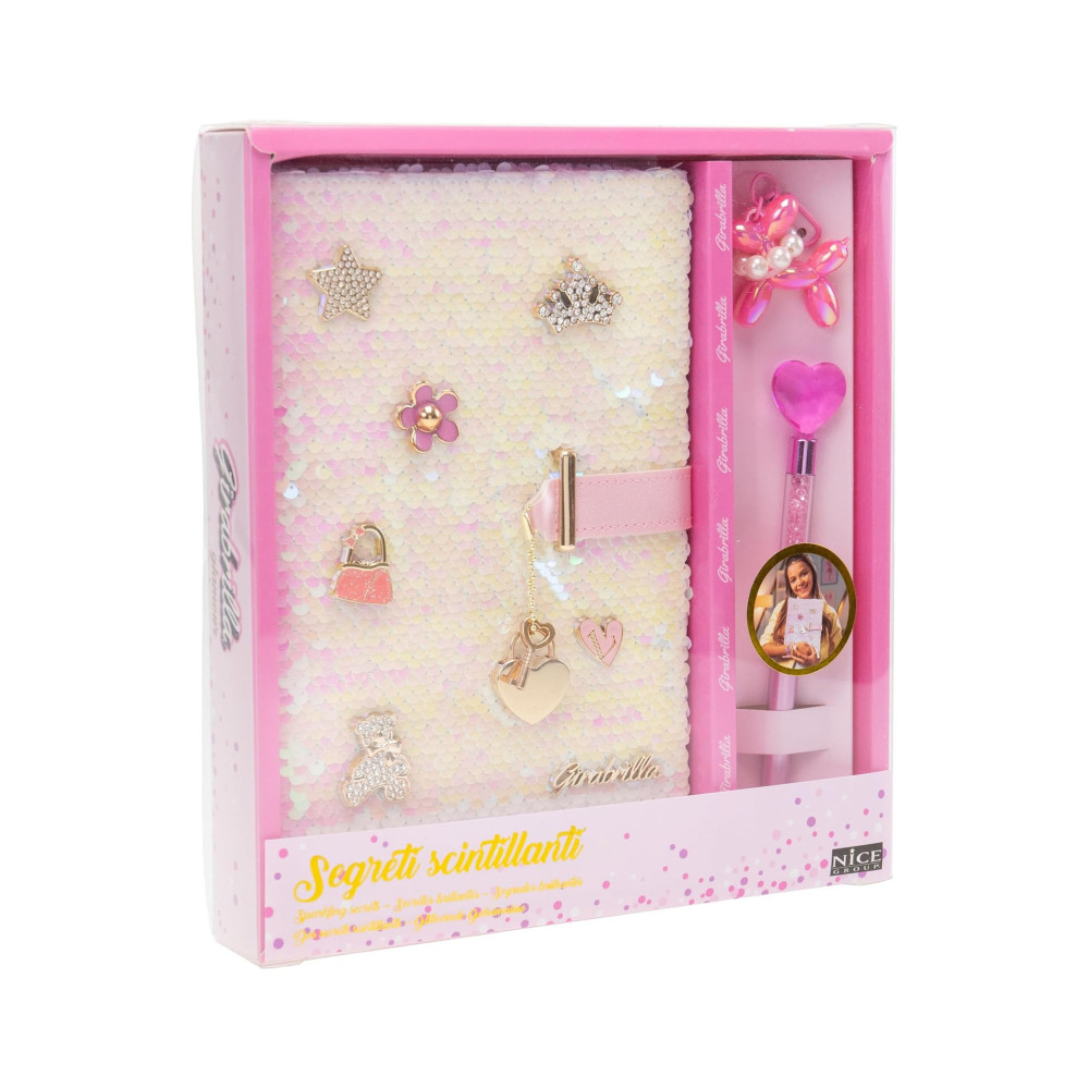 Girabrilla Tweed Glam Diary, 1 Sparkly Secrets Diary