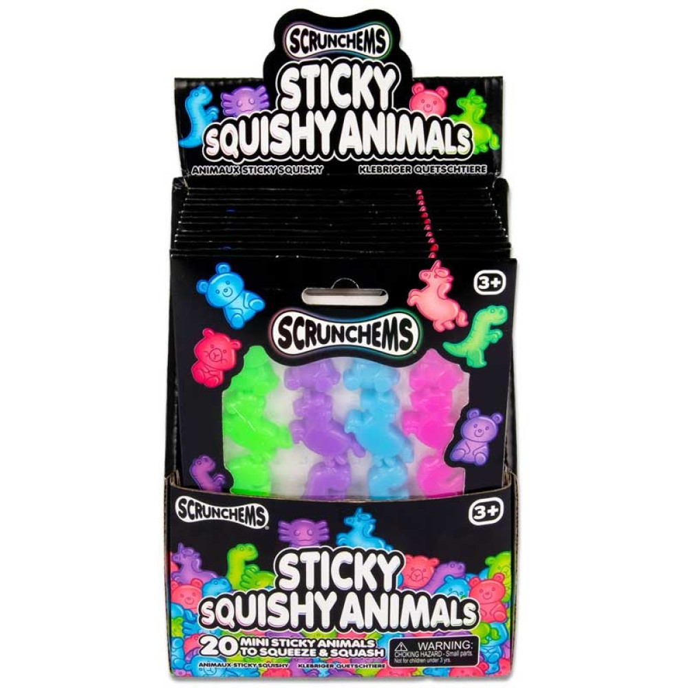 SCRUNCHEMS MINI STICKY SQUISHYS ASSORTED