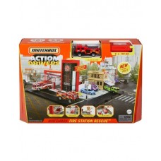 Matchbox Action Drivers Fire Rescue Station Playset