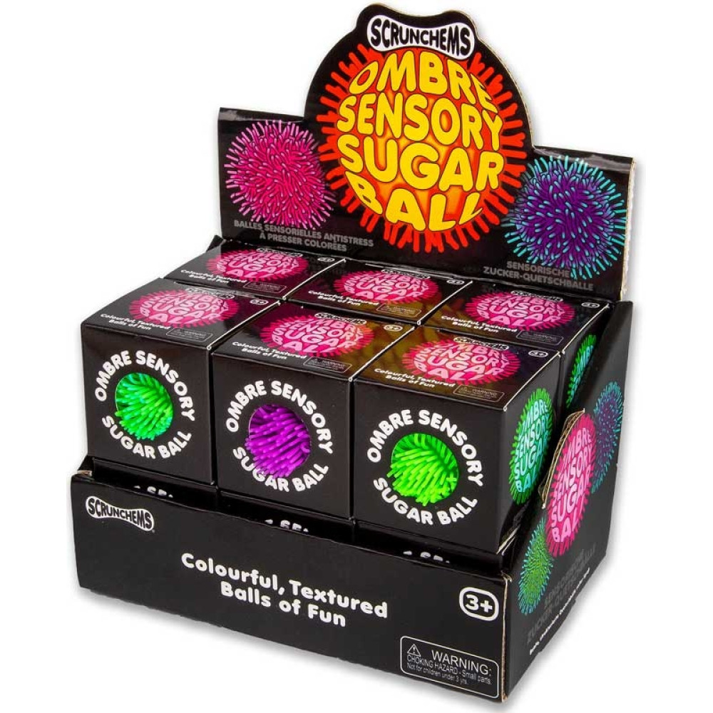 SCRUNCHEMS OMBRE PUFFER SQUEEZE BALL ASSORTED