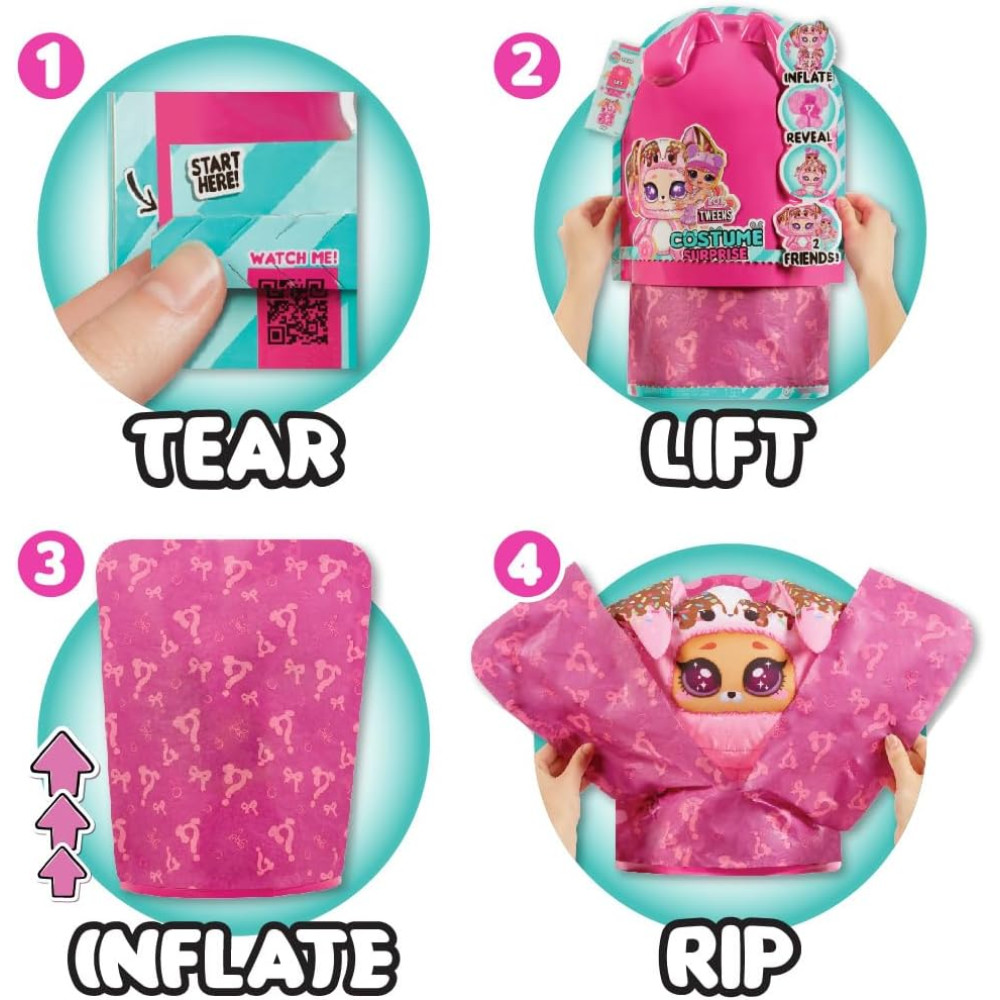 Kukla MGA L.O.L. Surprise Tweens Costume, 4+ yaş, məhsul çeşiddə