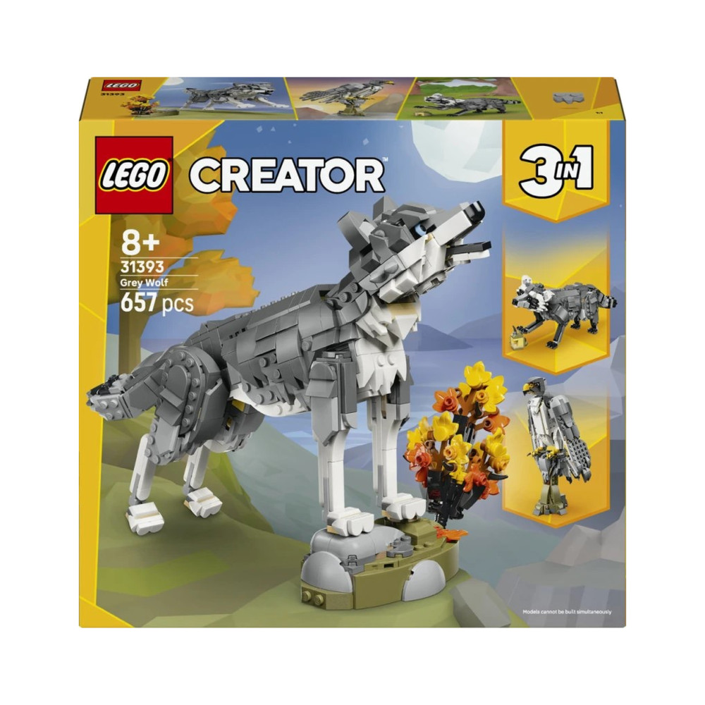 LEGO® 31393 Forest Animals: Gray Wolf