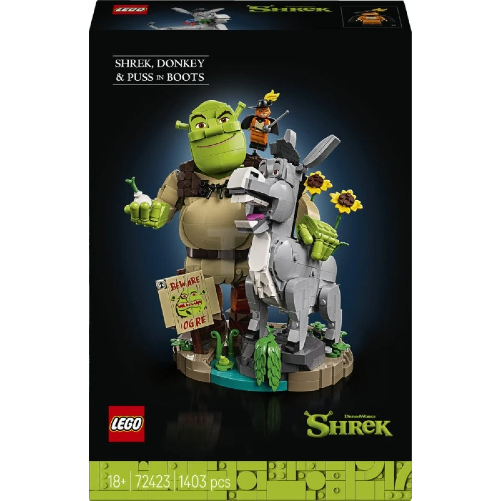 LEGO® 72423 Shrek, Donkey & Puss in Boots