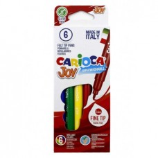 Carioca Joy Fibre Pen Box Of 6 Pcs