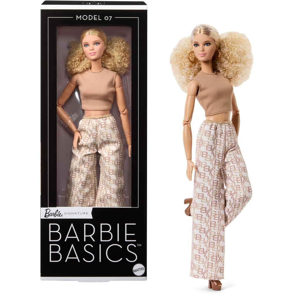 7Mattel Barbie Signature Kuklası, Basics Kolleksiyası, Model № 07