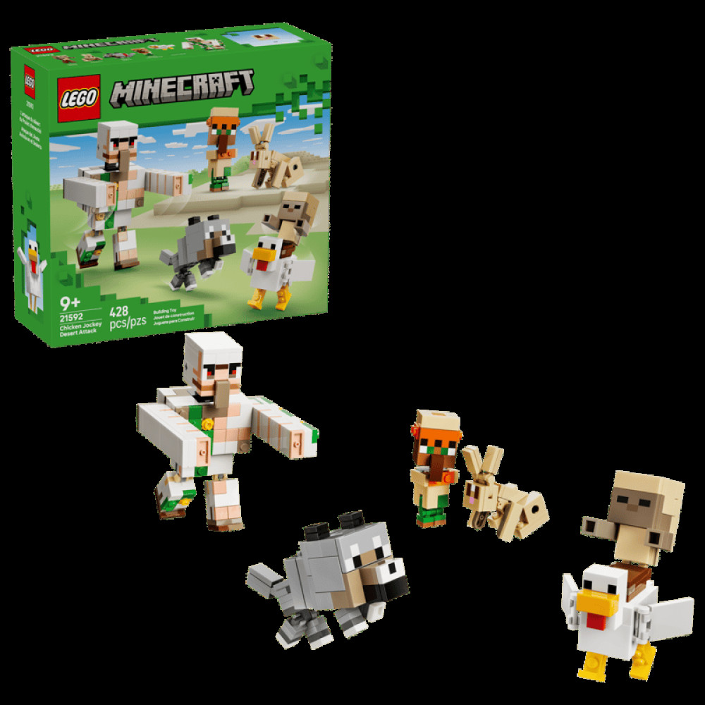 LEGO Minecraft Chicken Jockey Desert Attack (21592)
