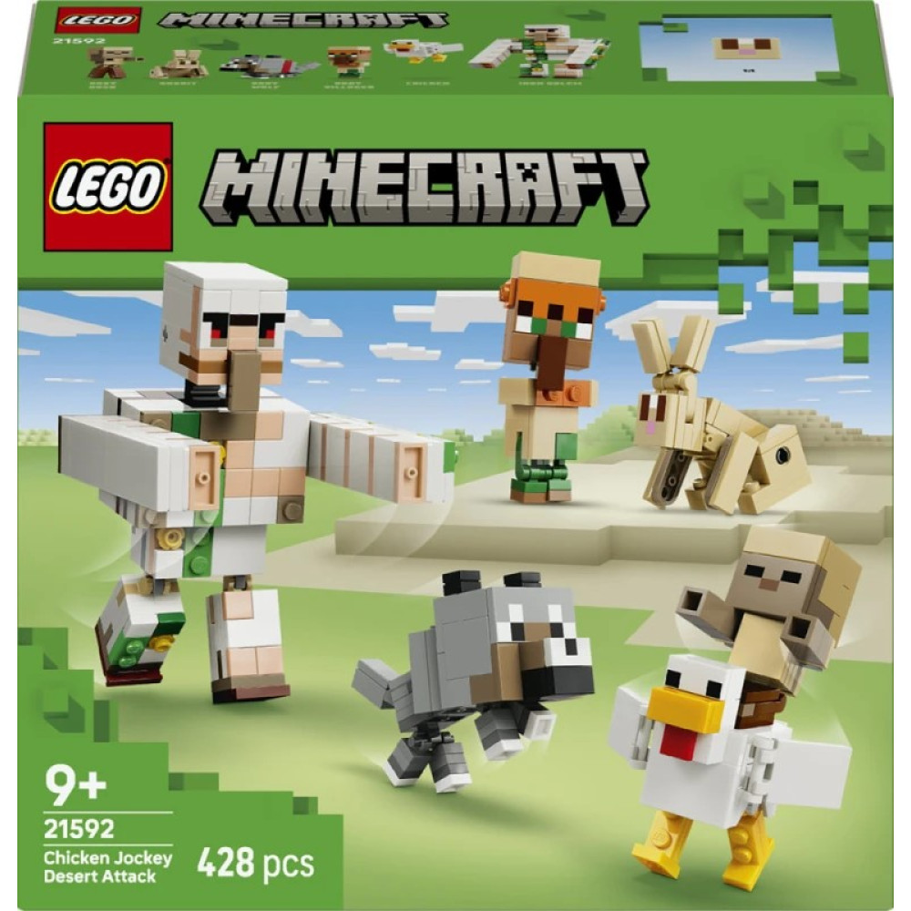 LEGO Minecraft Chicken Jockey Desert Attack (21592)