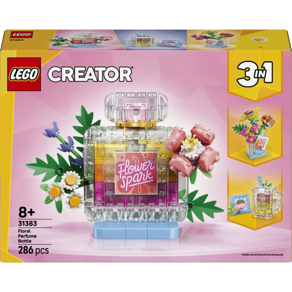 LEGO 31383 Floral Decor Perfume Bottle
