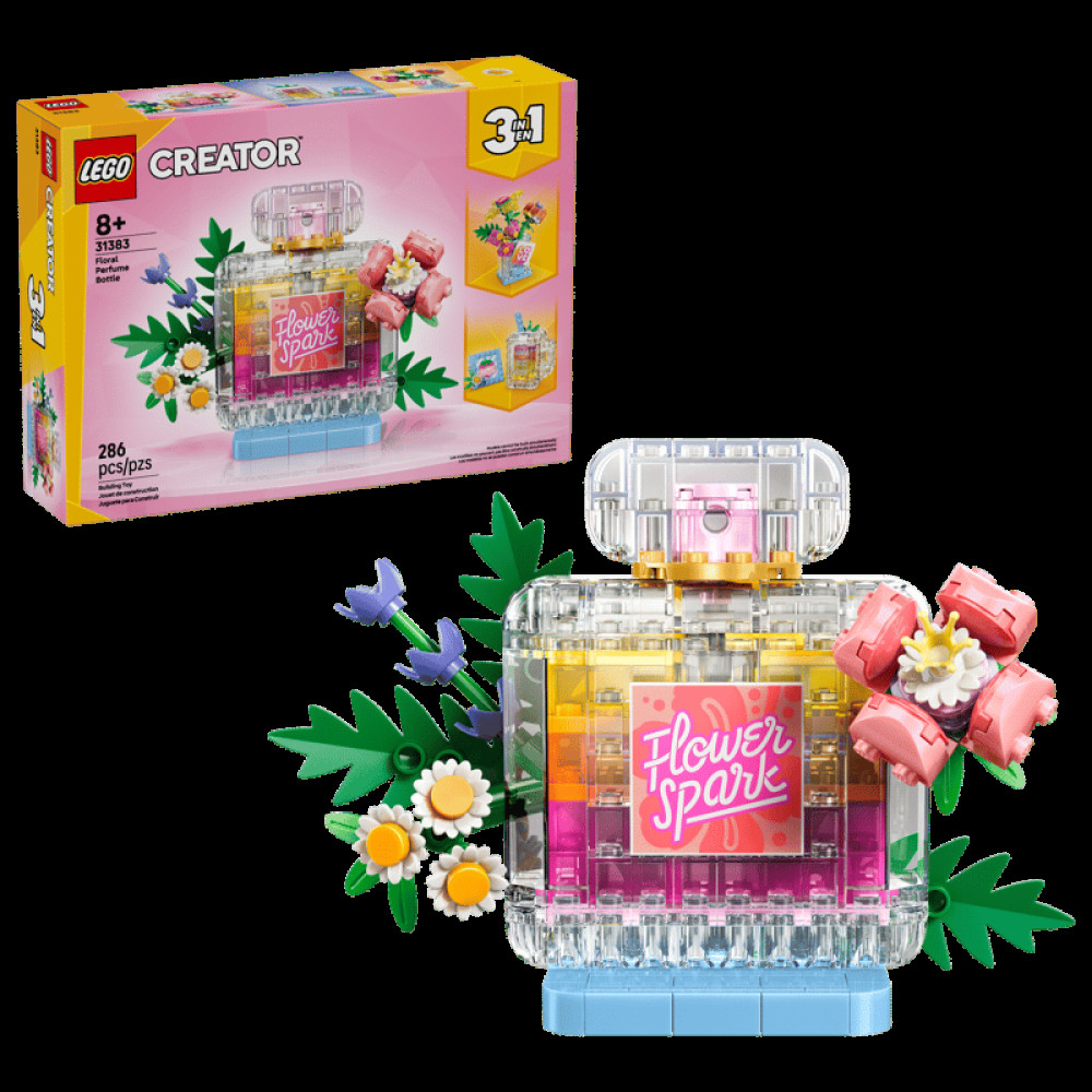 LEGO 31383 Floral Decor Perfume Bottle