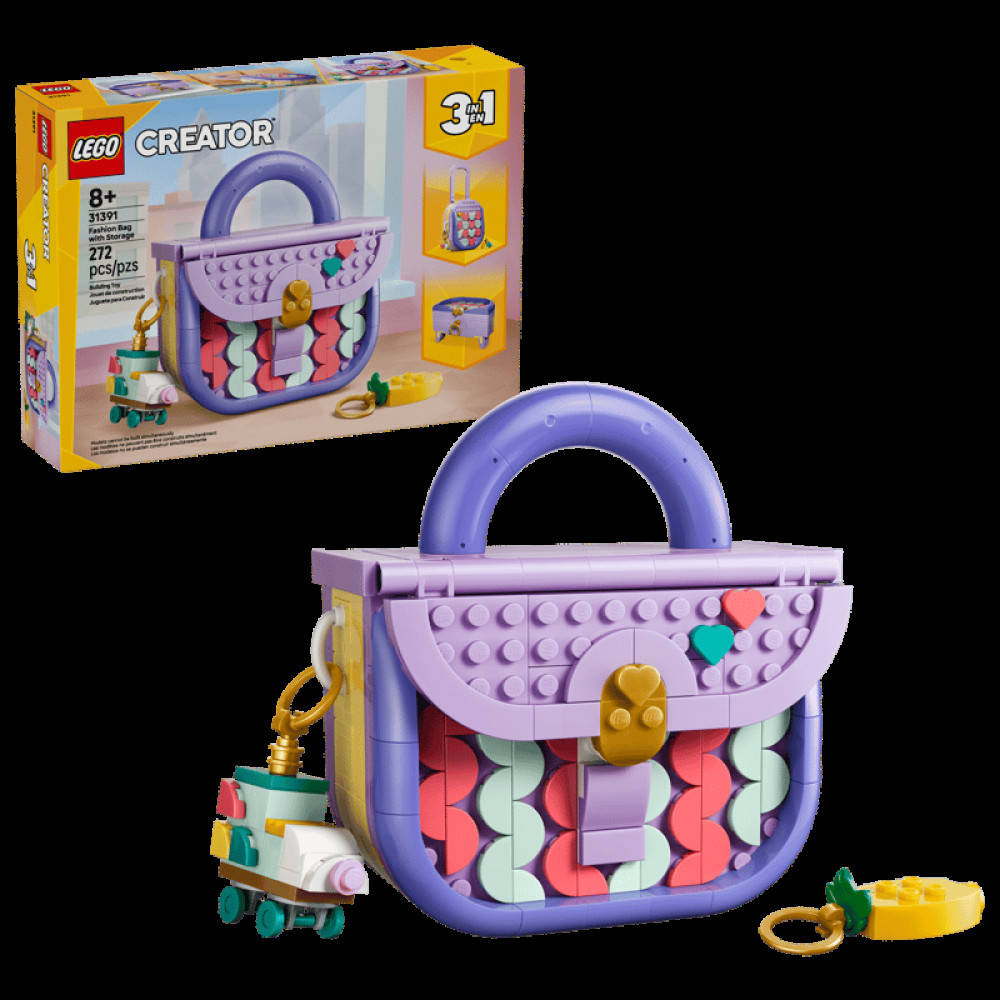 Art Fashion Bag with Storage 31391 | Creator 3-in-1