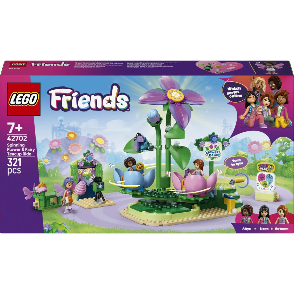 LEGO Friends Spinning Flower & Fairy Teacup Ride (42702)
