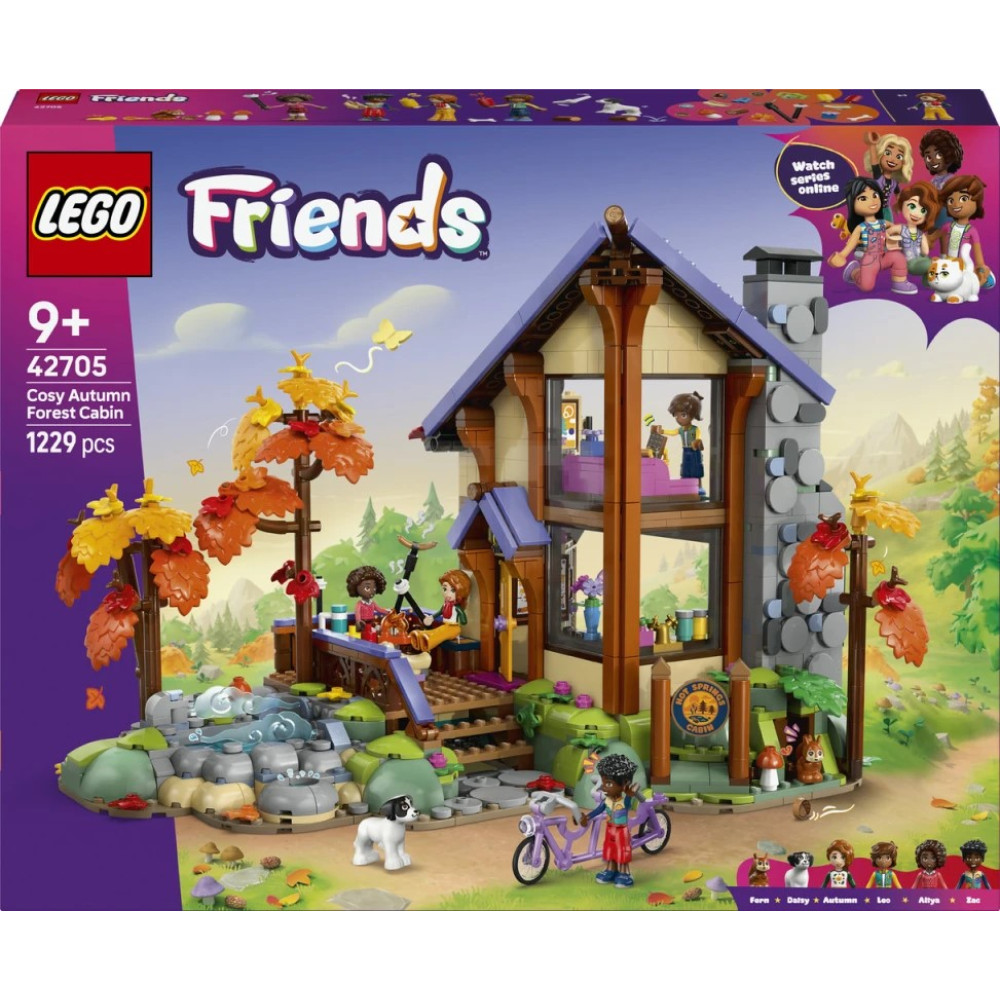 Cozy Fall Forest Cabin 42705