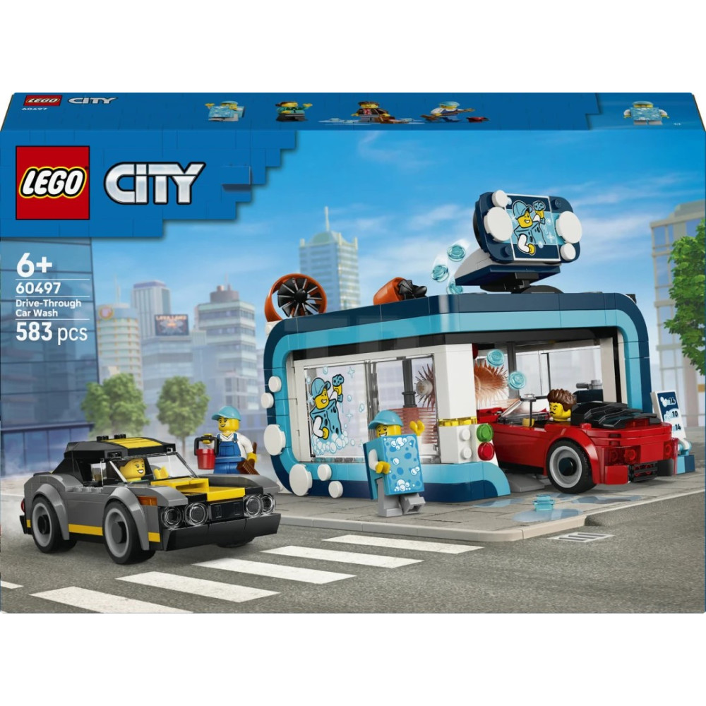 LEGO City Drive-Through Car Wash (60497)