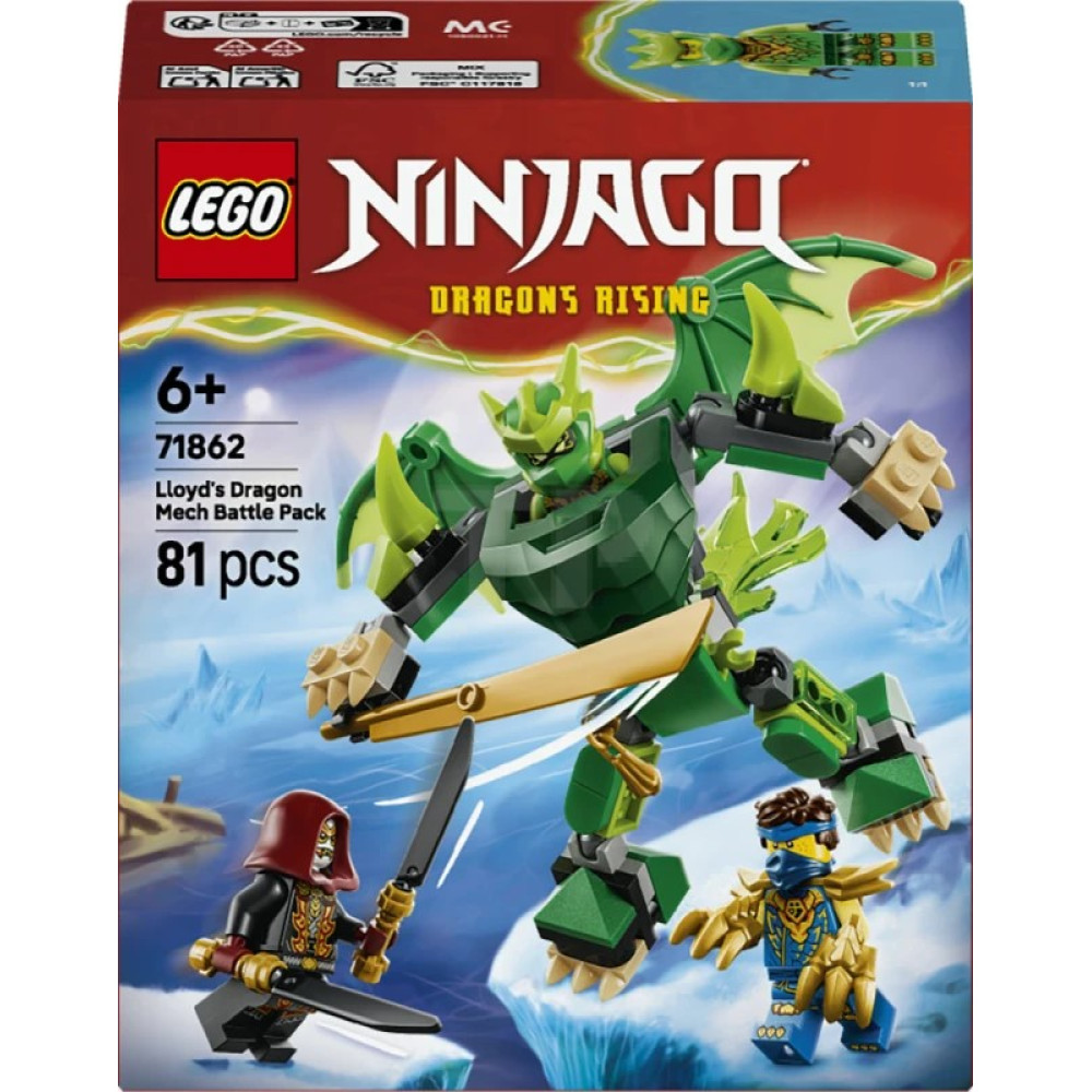LEGO 71862 Lloyd's Dragon Mech Battle Pack