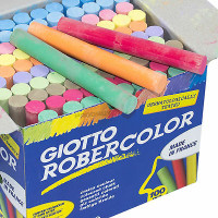Box Of 100 Colour Chalk