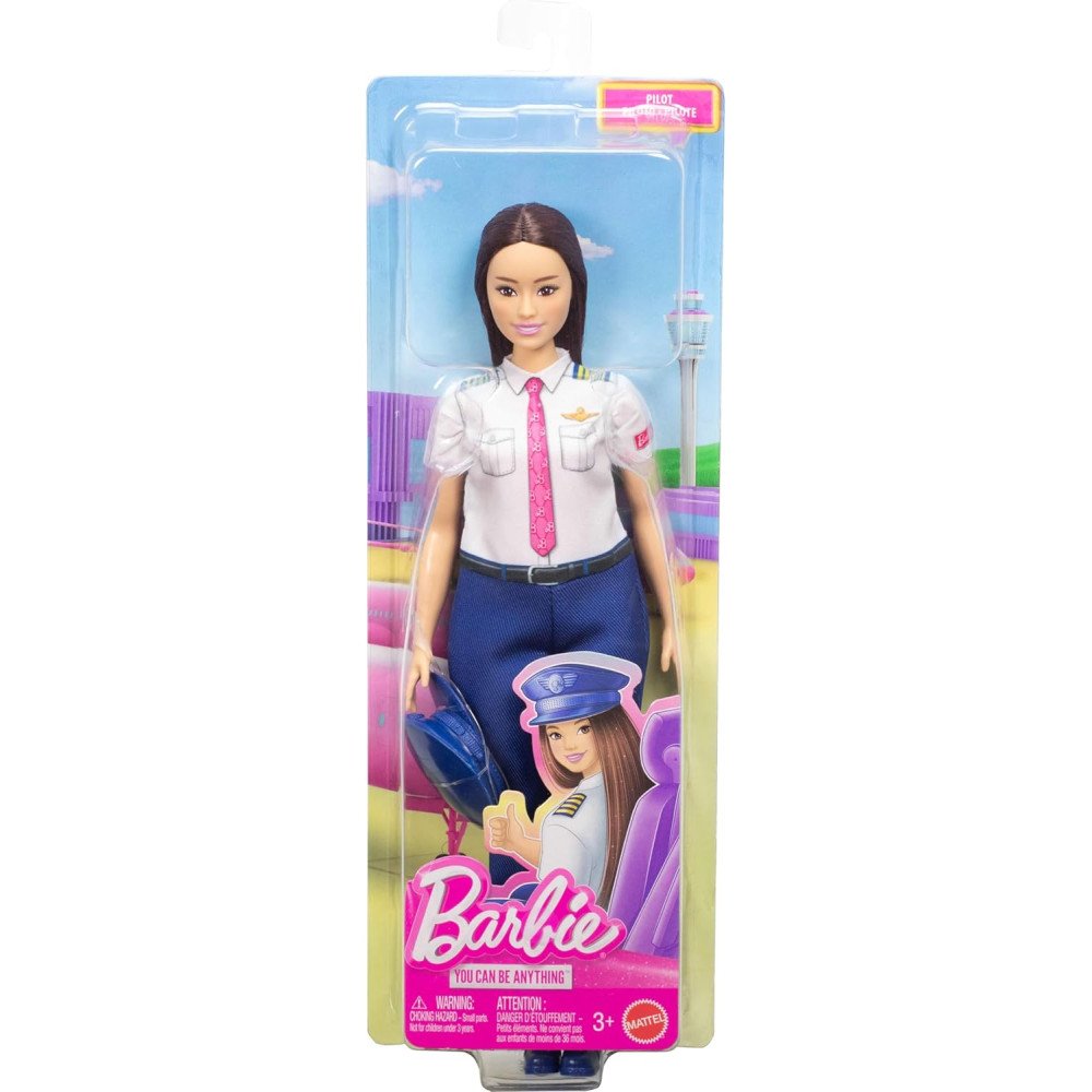 Barbie Karyera Pilot Kuklası və Aksesuarları