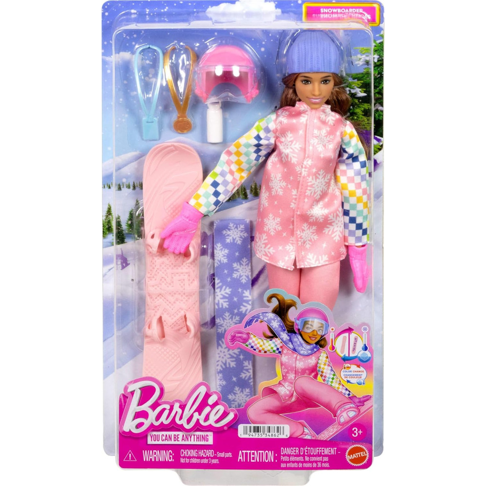 Barbie Karyera Snoubordçu kuklası