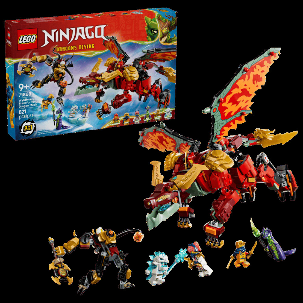 Wyldfyre's Transforming Dragon Mech 71868