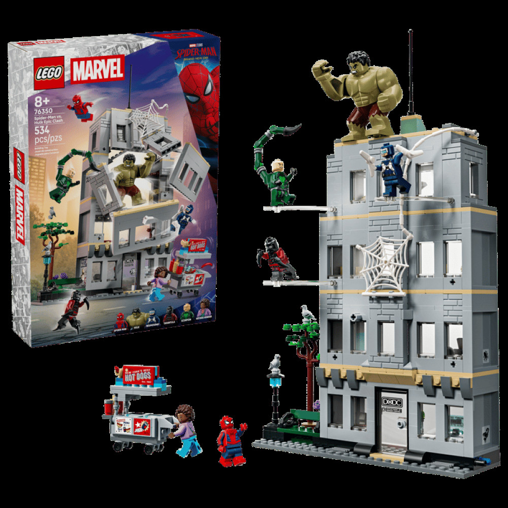 Spider-Man vs. Hulk Epic Clash 76350