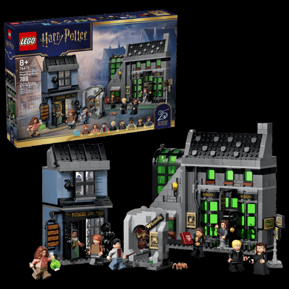 LEGO Harry Potter Knockturn Alley  Wizarding Shops (76471)
