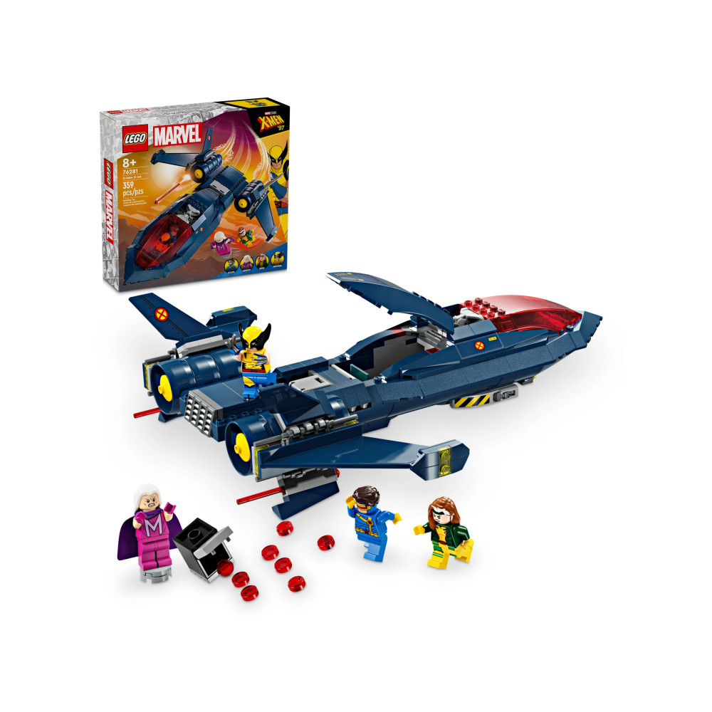 Konstruktor LEGO Marvel X-Jet X-Men 76281, 8+ yaş, 359 detal