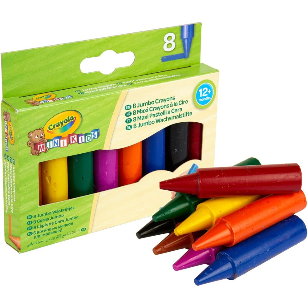 8 MK JUMBO CRAYONS