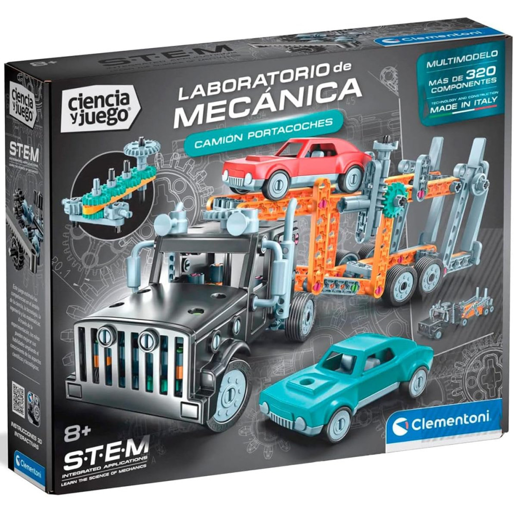 CLEMENTONI Science and Game Mechanics Laboratory – Transport Vehicle