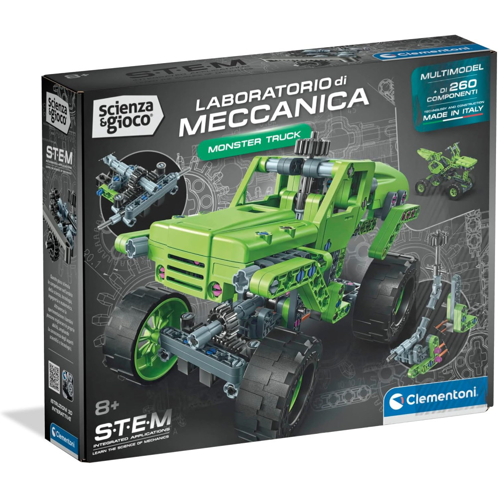 Clementoni Science and Game Mechanics Laboratory – Monster Truck
