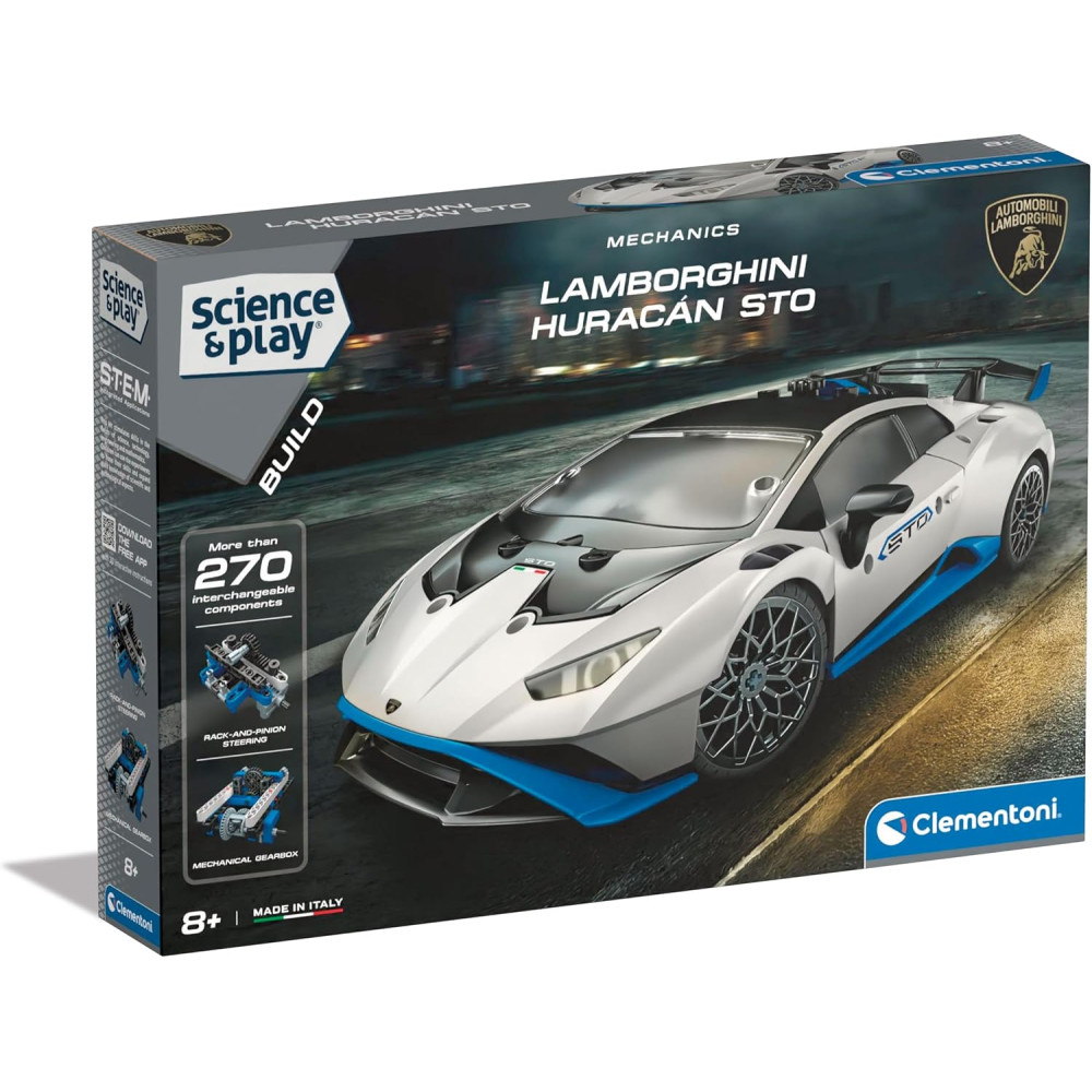 Clementoni- Lamborghini Huracan STO Building Set