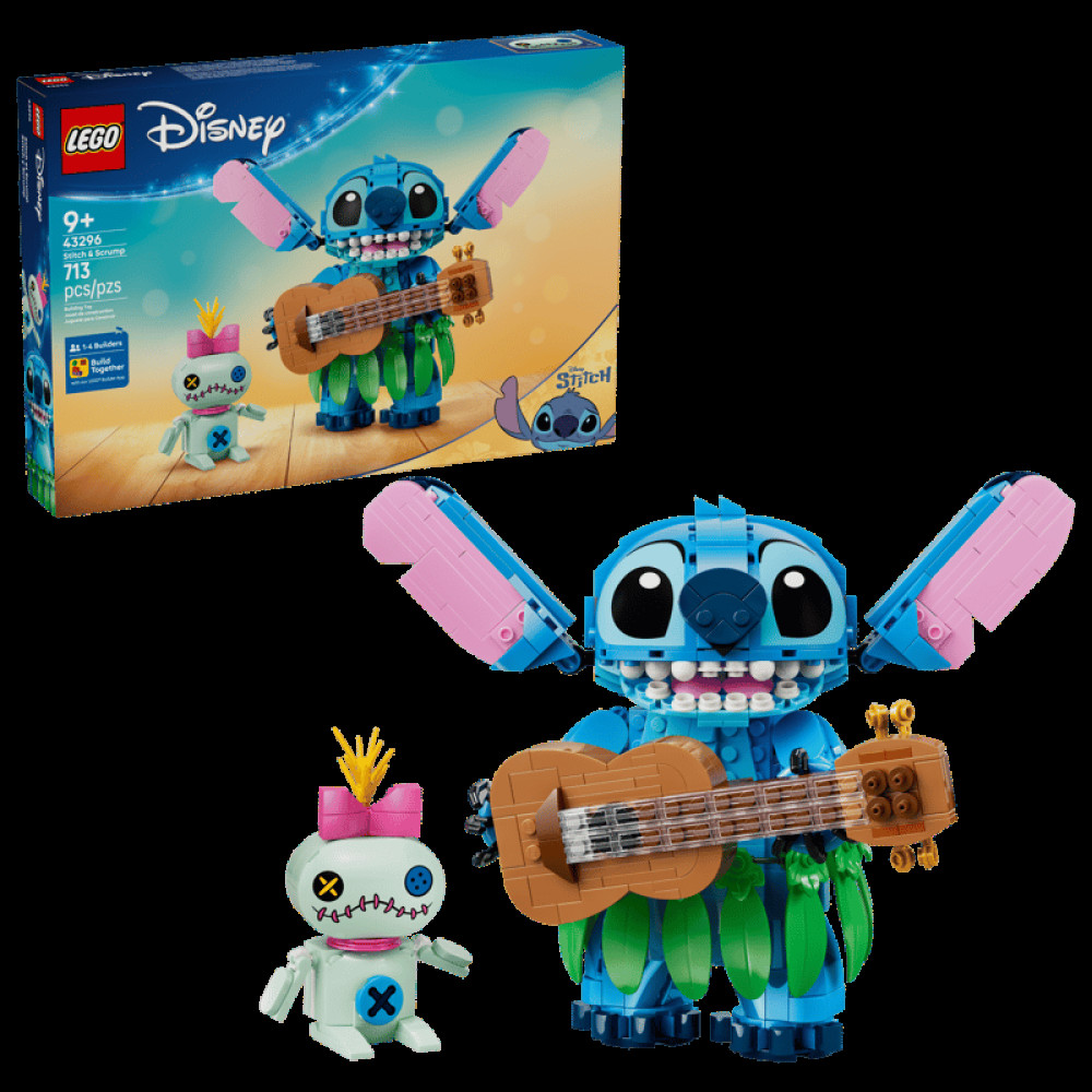 LEGO Disney 43296 Stitch & Scrump Set