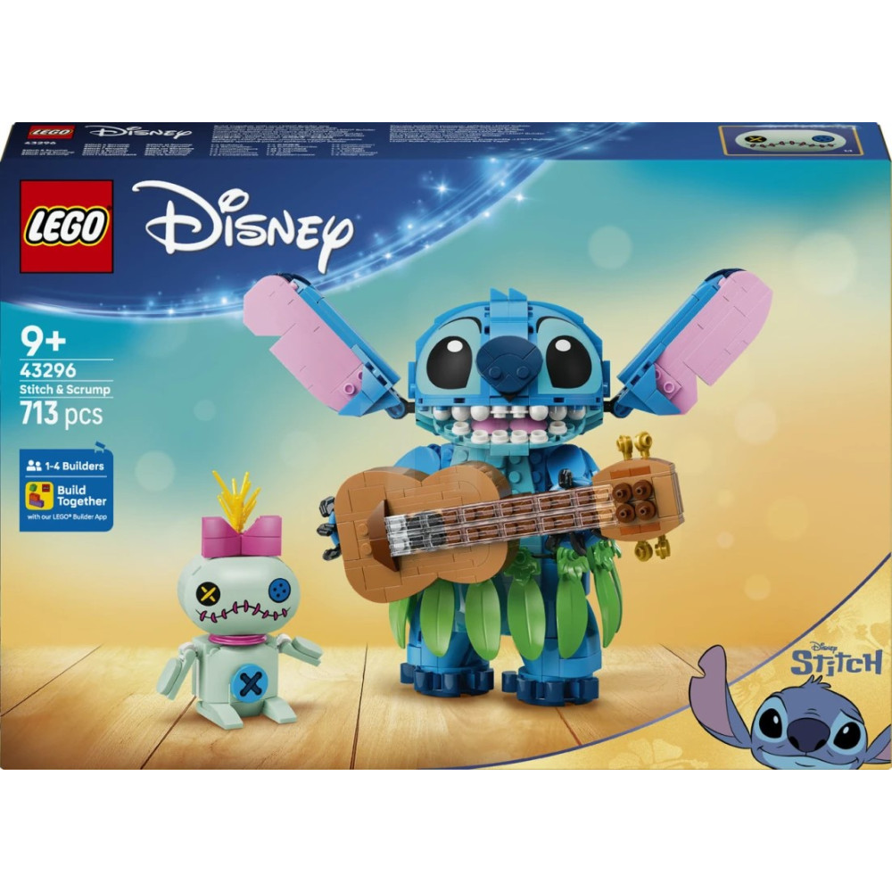 LEGO Disney 43296 Stitch & Scrump Set