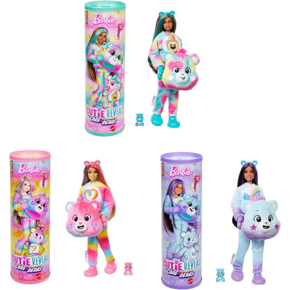 Barbie Cutie Reveal “Care Bears” kuklası