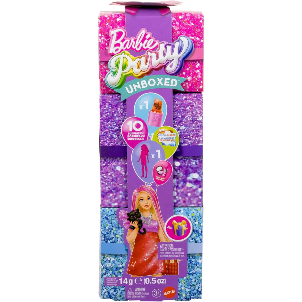 Barbie Party Unboxed Doll & Accessories