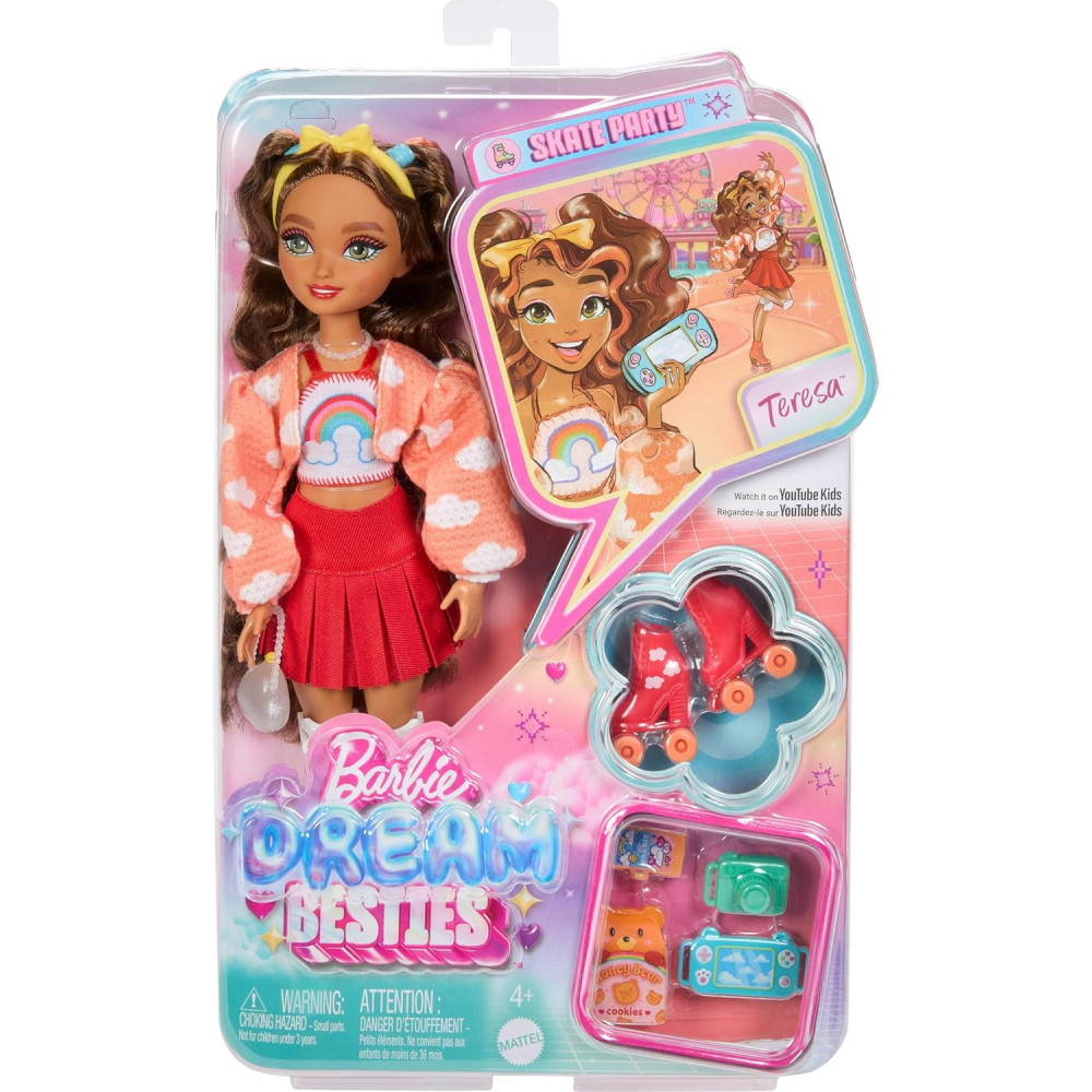 Barbie Dream Besties JFX98 Doll and Accessories