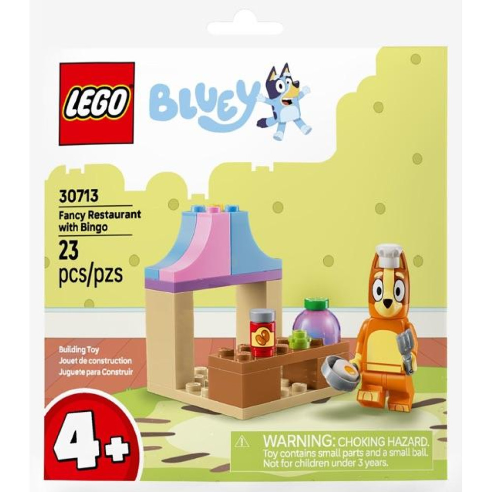 LEGO Bluey 30713 Fancy Restaurant with Bingo