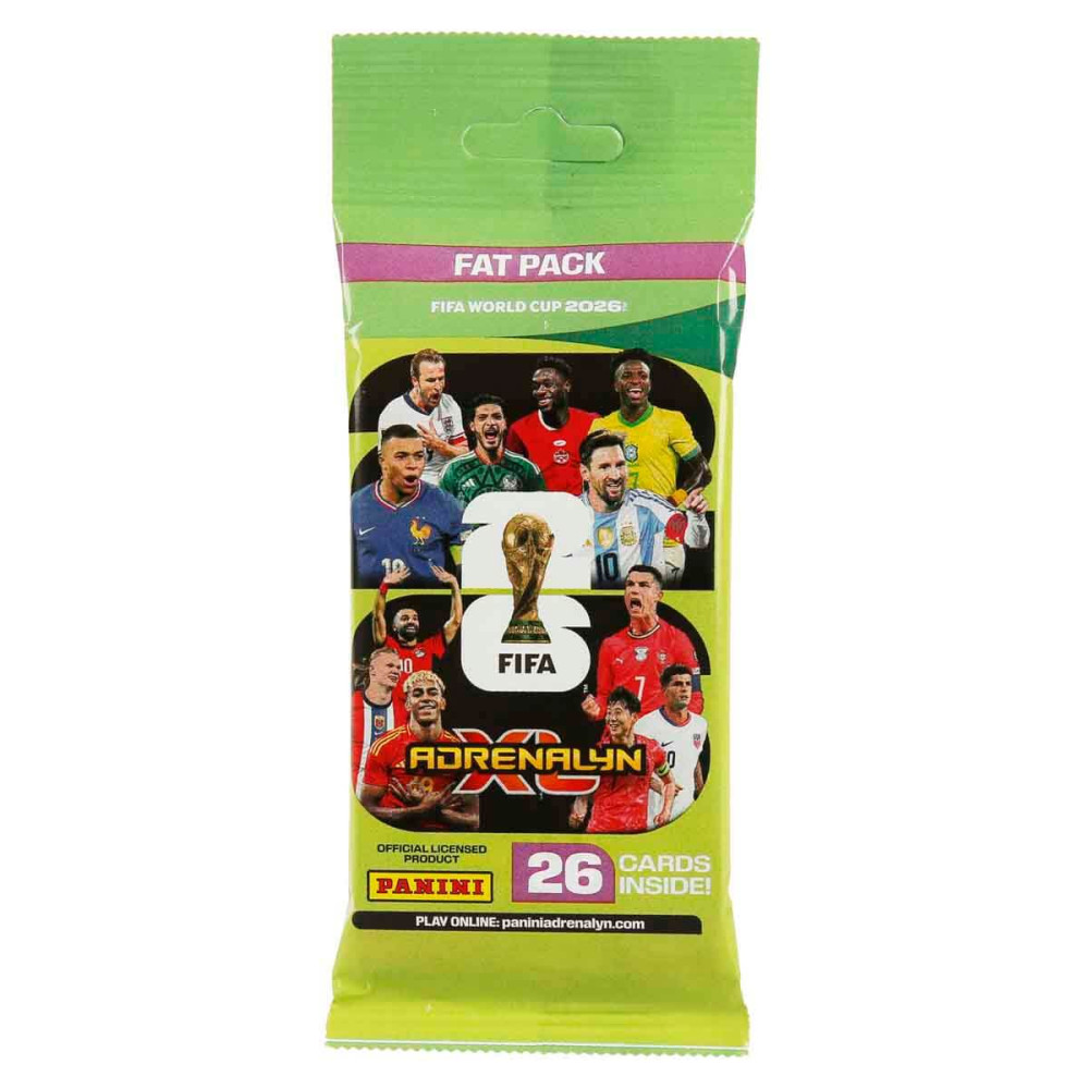 Fat Pack ( 26 Cards) 10 Packets Box World Cup 2026