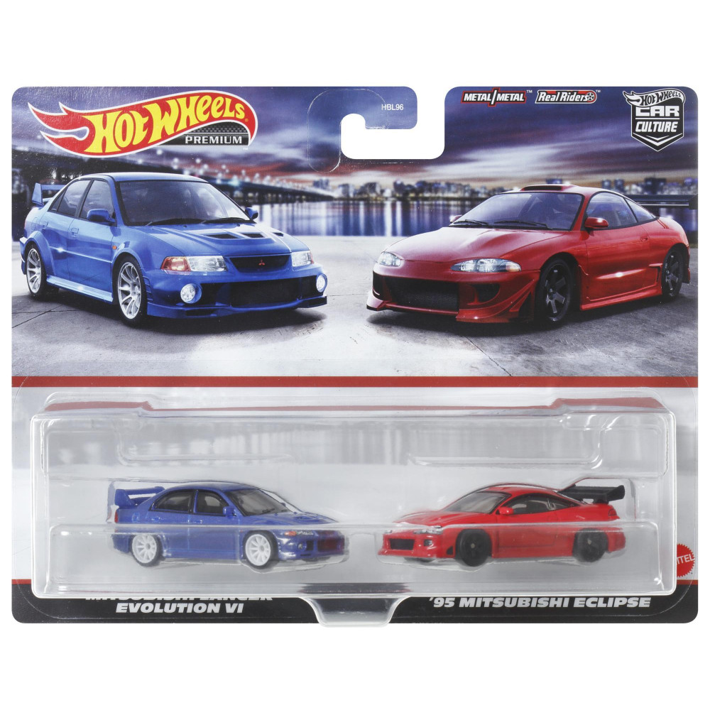 Hot Wheels Premium Car Culture 2-Pack, Toy Cars For The Adult Collector
