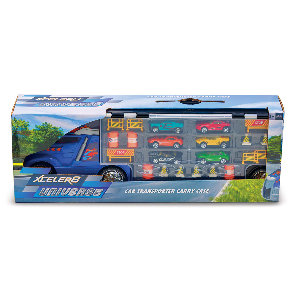 Xceler8 Universe Car Transporter Carry Case Playset