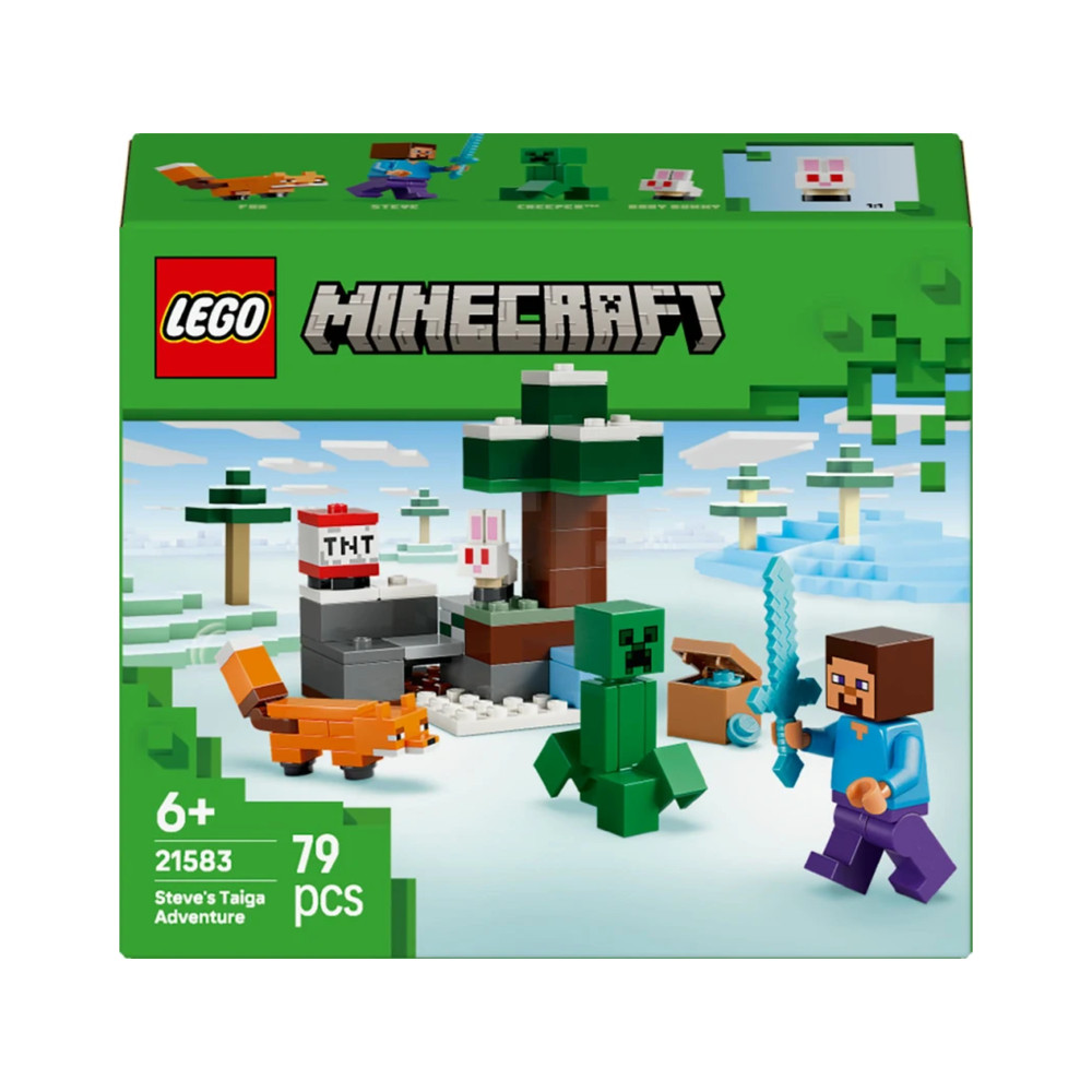 LEGO® 21583 Steve's Taiga Adventure
