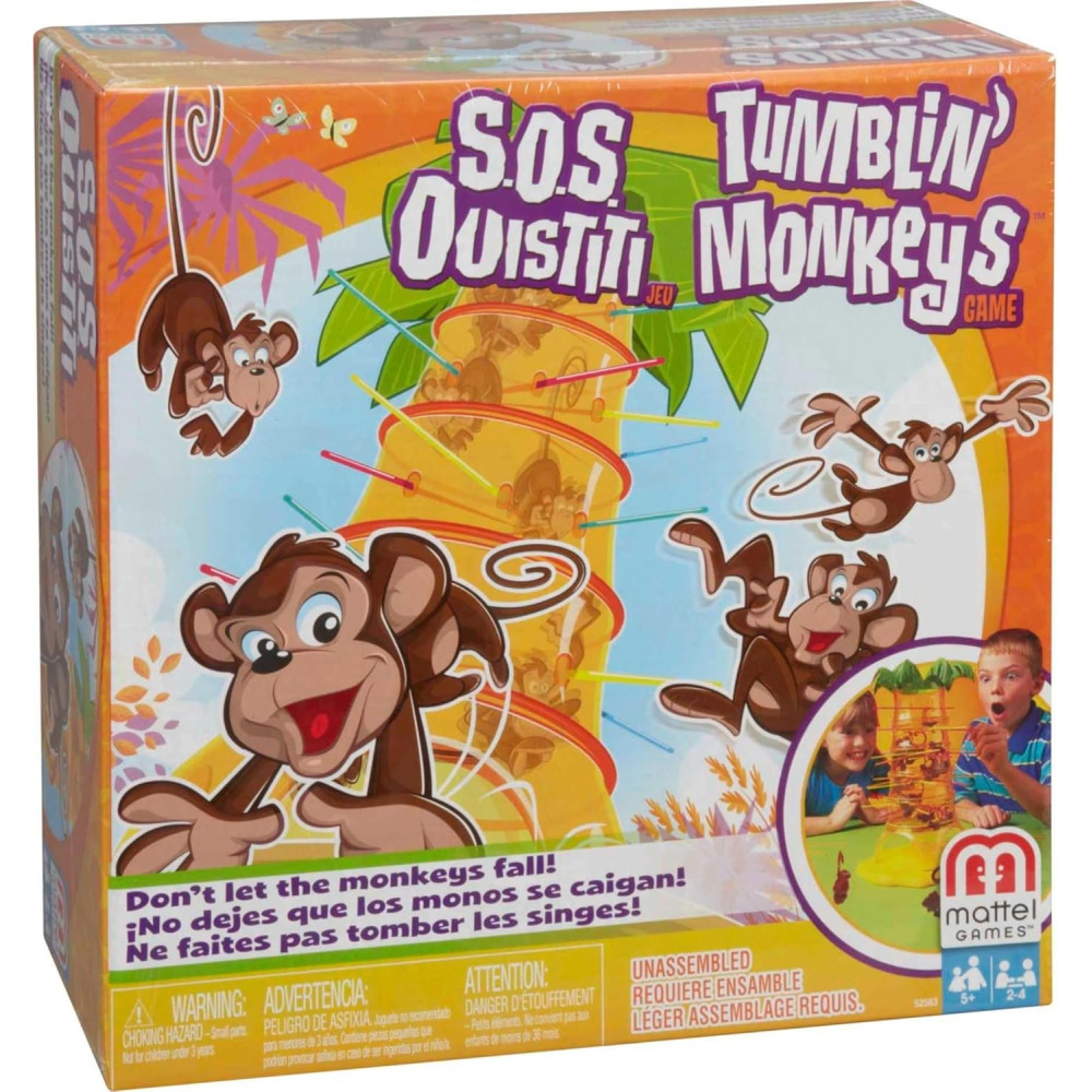 Mattel Games Tumblin’ Monkeys Kids