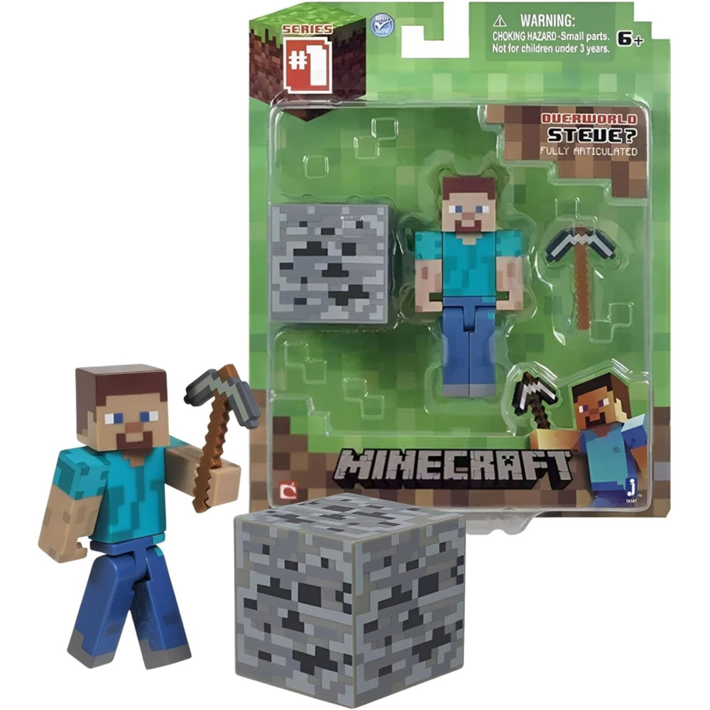 Minecraft Core Steve Figure Pack