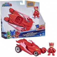 Pj Masks Owlette Deluxe Vehicle Preschool Toy, Owl Glider Car With Owlette