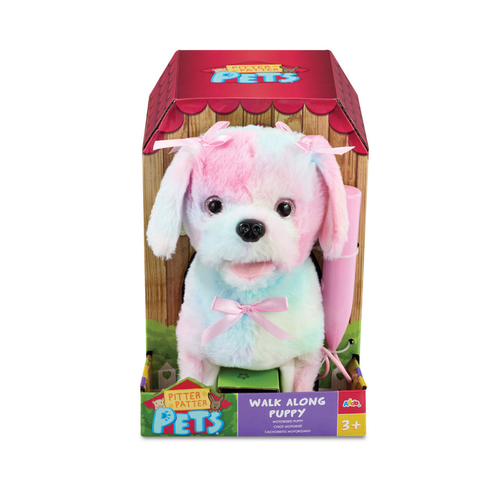 Pitter Patter Pets Walk Along Puppy Tie Dye Poodle Electronic Pet